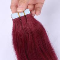 Tape in human hair extensions made in china SJ0042